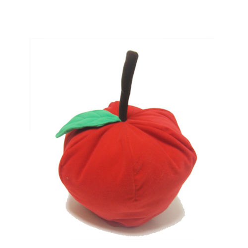 りんごのかぶりもの